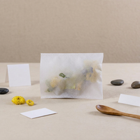 Sachet de thé vide pyramide bain avec clic élevé