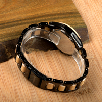 Relojes de Marca de Moda Más Vendidos para Mujer, Reloj de Pulsera de Madera con Cuarzo, Precio de Fábrica al por Mayor