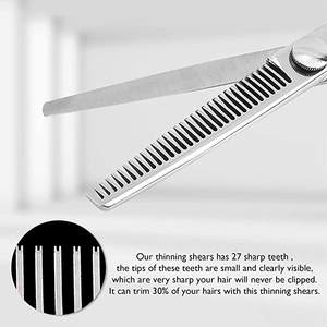 Tijeras de corte de pelo de peluquero de 6 pulgadas para salón profesional, tijera de peluquería de belleza con logotipo personalizado - Product Image 5