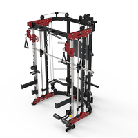 2026 Factory Outlet DY-6000A Équipement de musculation à domicile, Station multifonctionnelle avec accessoires, Rack à squats, Machine Smith, Station polyvalente - En promotion