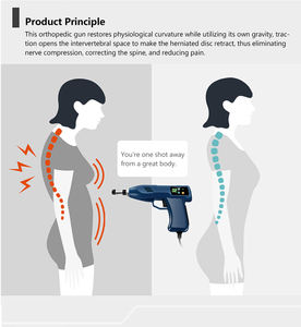 Pistolet à Impulsions Chiropratique Portable 2025 – Outil d'Ajustement Orthopédique de la Colonne Vertébrale et Thérapie Musculaire pour Soins Quotidiens des Os et de l'Orthopédie - Product Image 6