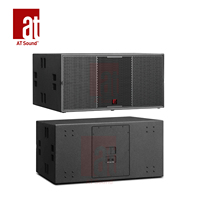 Système de sonorisation de haute puissance SOUND 3400W 4 ohms avec aimant néodyme double 18 pouces pour les spectacles sur scène, les événements en plein air et en intérieur
