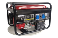 Jlmech Open-Frame Benzin-Generatoren 2KW Hochleistungs-Tragbarer 50Hz Einphasiger Stromerzeuger