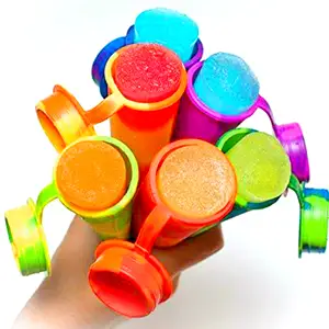 定制彩色3D流行冰淇淋Diy棒棒糖模具可重复使用硅橡胶冰棒模具