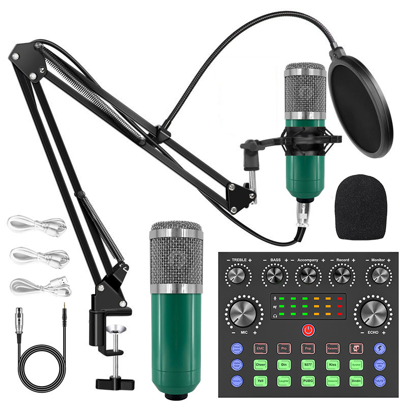 BM800 v8s Silver green