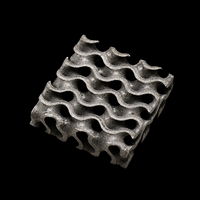 Núcleo de Intercambiador de Calor de Rejilla TPMS Impreso en 3D de Metal Personalizado para la Industria Aeroespacial y Refrigeración de Alta Potencia