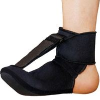 Attelle de nuit en néoprène souple pour pied, chaussettes de soutien pour fasciite plantaire, attelle de compression pour pied tombant, soutien de la cheville unisexe