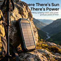 Batterie solaire d'urgence pour l'extérieur avec 36 LED pour le camping et les pannes de courant