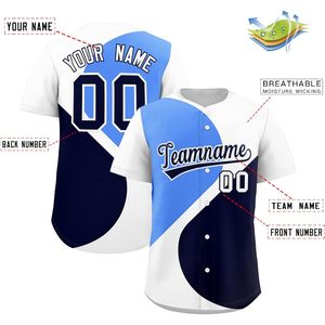 Custom Baseball Jersey Button <b>Down</b> Stitched Personalized Team Name Number Unisex Adult Youth Sport Shirt Breathable Sublimated - Product Image 2
