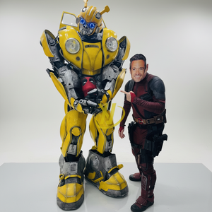 Disfraz de <span class=keywords><strong>Robot</strong></span> Abeja Realista de 1.8 m de Altura para Hombre, Novedad 2025 para Exteriores, Escultura de EVA para Cosplay, Actuaciones y Baile - Product Image 1