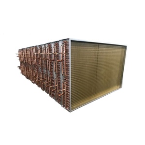 Échangeur de chaleur à tubes à ailettes en cuivre pour applications de radiateur de climatisation industrielle et d'eau chaude - Personnalisable - Product Image 3