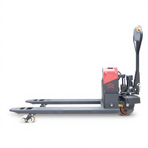 Chariot élévateur électrique à fourche de 1500 mm, mât simple, pneus pleins, commande manuelle, utilisation intérieure, nouvelle batterie au plomb-acide - Product Image 3