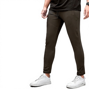Concevez vos propres pantalons décontractés d'extérieur personnalisés en toile droite légère, imperméable et respirante pour hommes, 100% coton - Product Image 1