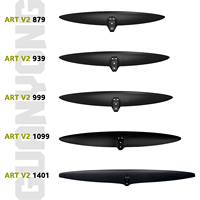 AXIS ART V2 999 Aile avant en carbone haute performance pour Efoil, planche de surf électrique, sport nautique, kitesurf, foil, hydrofoil