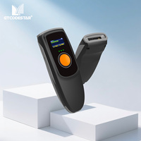 Lecteur de codes-barres 2D portable GTCODESTAR, lecteur de codes QR sans fil, lecteur de codes-barres USB, mini lecteur de codes-barres pour l'inventaire
