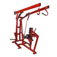 Máquina de Poleas para Ejercicios de Espalda, Equipo de Gimnasio Comercial, Máquina de Remo Alta