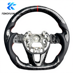 Volante de Fibra de Carbono y Cuero con Base Plana Forjado a Medida para <span class=keywords><strong>Mazda</strong></span> 3 6 CX3 CX5 CX4 CX8 CX9 MX5 CX-<span class=keywords><strong>5</strong></span> <span class=keywords><strong>MX</strong></span>-<span class=keywords><strong>5</strong></span> 2010 2015 <span class=keywords><strong>2018</strong></span> - Product Image 4