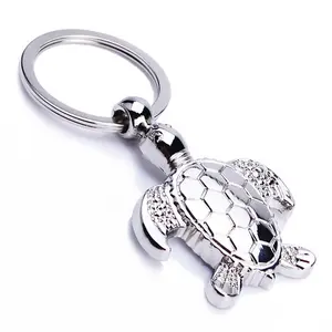 2020 Wholesale Tortoise Key Chain Advertising Gift Personalized Imitation Turtle Fashion Key Rings