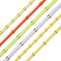 Großhandel Hochdichte DC 5V USB COB LED-Lichtleiste 320LEDs/m Flexibles TV-Hintergrundlicht Computer-Monitor Schreibtisch-Ambientelicht