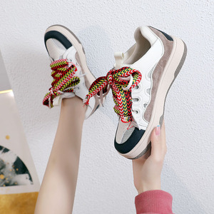 Colorful Lace New Chaussures De Sport Running Female Casual <b>Shoes</b> Low Top 2025 Women Sneakers - Product Image 3