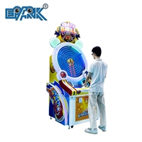 Machine de rachat de billets Crazy Ball en plastique et métal d'arcade à pièces pour parc d'attractions