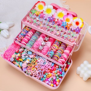 Set de 546 Accesorios para el Cabello, Lindos y Dulces, Pinzas, Lazos, Broches y Bandas para el Cabello, Venta Caliente, para Mujeres - Product Image 1