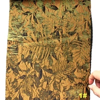 Tissu jacquard en polyester métallique léger 149 g/m² pour robes et vêtements, couleur personnalisée sur mesure