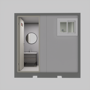 Di động có thể tháo rời container nhà vệ sinh di động nhựa vòi hoa sen buồng và nhà vệ sinh cabin cho khách sạn để bán - Product Image 5