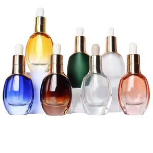 Botellas de Vidrio de Lujo de Alta Calidad para Suero, 1 oz 2 oz, Capacidad de 50 ml, con Tapa de Rosca y Bomba Dosificadora para Crema Facial para el Cuidado de la Piel - Product Image 5