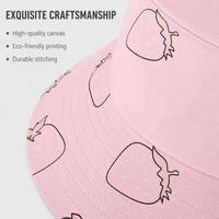 Chapeau Bob en Toile Personnalisé Direct Usine, Casquette Durable pour Activités de Plein Air, Camping, Randonnée, Pêche, Plage, Voyage, Protection Solaire Estivale