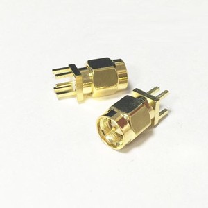 ขั้วต่อโคแอกเชียล JE RF แบบเกลียว ขาเสียบภายใน PCB แบบติดตั้งมุมฉาก เสาอากาศ ตัวผู้ รุ่น G890 CN/GUA - Product Image 1