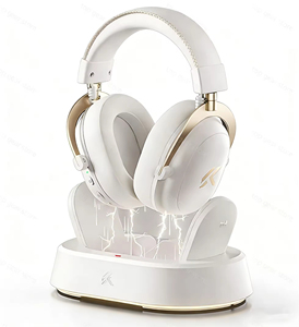 Casque de jeu supra-auriculaire MCHOSE V9 Turbo+ avec transducteur dynamique, annulation active du bruit, autonomie de 20 heures, sans fil magnétique - Product Image 1