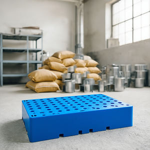 Toka bağlantı tasarımı ile küçük boyutlu plastik tepsi, ev kullanımı, depo ve süpermarket için uygun 500*300*100mm - Product Image 1