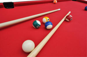 Table de billard de 6 pieds, table de billard pliable d'intérieur, table de <span class=keywords><strong>snooker</strong></span> portable, ensemble complet de boules, 2 queues de billard, craie et feutre - Product Image 6