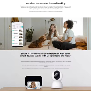 Original pour la version mondiale Xiaomi <span class=keywords><strong>Mi</strong></span> Smart <span class=keywords><strong>Camera</strong></span> C400 4MP <span class=keywords><strong>360</strong></span> Rotation Détection humaine par IA Vision nocturne Wi-Fi pour caméra intelligente - Product Image 4