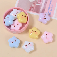 Cabochons en résine à dos plat multi-formes, motifs animaux de dessin animé Kawaii, étanches, pour décoration de téléphone, DIY, scrapbooking et accessoires pour cheveux