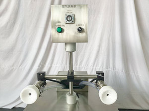 HoneMix, máquina de limpieza de botellas de esmalte de uñas de perfume semiautomática, lavadora de aire manual de tarros cosméticos - Product Image 3