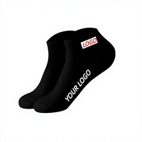 Chaussettes de sport en coton personnalisées OEM pour hommes et femmes, logo brodé, séchage rapide, respirantes, écologiques, avec design personnalisé