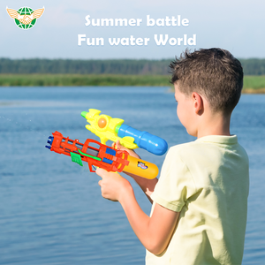 Ngoài trời siêu công suất lớn Súng nước đồ chơi bé trai mùa hè hồ bơi bãi biển Inflatable nhựa Súng nước đồ chơi - Product Image 4