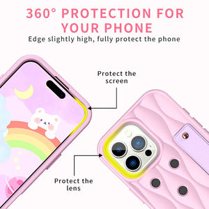 เคสโทรศัพท์มือถือ HGD Eva Safe Shockproof สำหรับ iPhone 14 15 16 Plus Pro Max Samsung S24 S23 Plus Ultra พร้อมหูจับ - Product Image 4