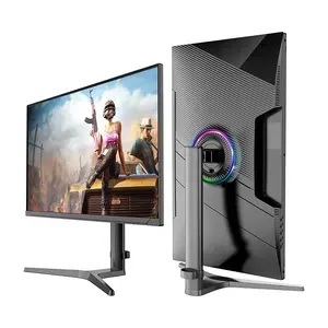 1080p 24 27 32 34 49 Inch Gaming Monitor 1080P 2K 4K Flat And Curved Optional Screen Monitor 144HZ IPS PC LED LCD Ultra Thin Monitor