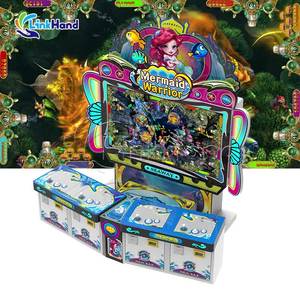 Máquinas recreativas comerciales Máquina de entretenimiento que funciona con monedas Pantalla horizontal de 65 pulgadas Sirena Guerrero Cazador de peces - Product Image 1
