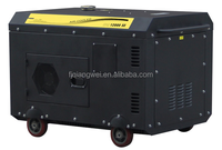 Dacpower — générateur électrique de 15kv, 100kw, 2,8 kw, 7,5 kw, refroidisseur à Air, centrale, gaz, Turbine, kit de Machine à générateur Diesel
