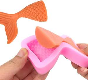 Ocean serie 2 stili fondente stampo in Silicone per alghe mare pesce conchiglia di mare strumenti per torta al cioccolato - Product Image 2