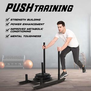 Fitness Trading Power Sledge Traîneau lesté pour le sport de traînée pour l'athlétisme, l'entraînement d'agilité de force de résistance - Product Image 2