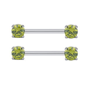 <span class=keywords><strong>Bayes</strong></span> Fashion Barbell Nipple Bar Rings Piercing Jewelry Heart Shape Industrial Barbell Nipple Rings Stainless Steel with Zircon - Product Image 4