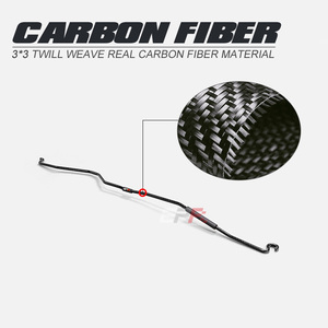 Para Z32 300ZX Fairlady, Barra de Soporte para Capó, Kits Interiores de Fibra de Carbono Seca, Lujo - Product Image 4