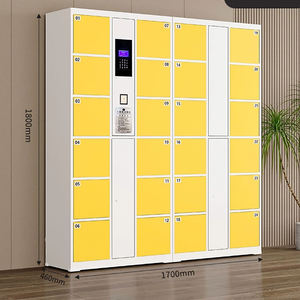 Système de casier intelligent pour salle de sport Armoire métallique Armoire de rangement intelligente pour <span class=keywords><strong>colis</strong></span> Casier électronique intelligent pour livraison de <span class=keywords><strong>colis</strong></span> pour parc de plage - Product Image 3