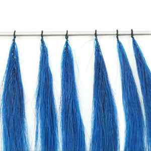 Extensions de cheveux colorées à pointe en plume, à boucle unique, en cheveux humains Remy, lisses, invisibles, de qualité vierge supérieure, avec perles - Product Image 5