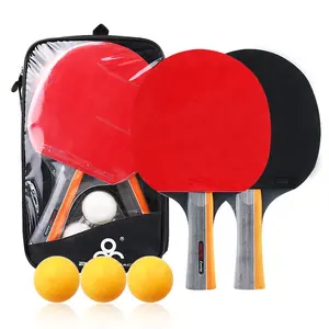 Table Tennis Set Racket Boli New Design Table Tennis Racket For Sale Ping Pong Bat Set With 3 Balls